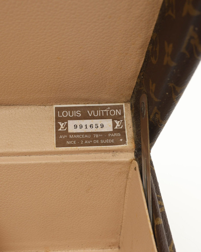 Louis Vuitton Monogram Alzer 60 Hardsided Suitcase