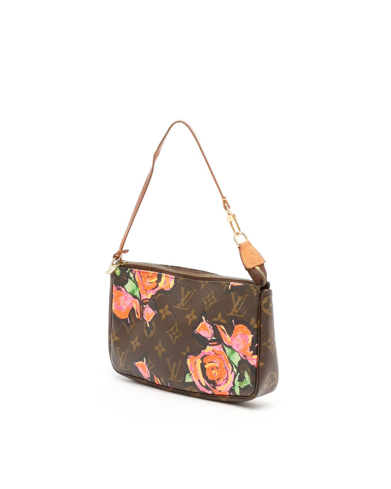 Louis Vuitton X Stephen Sprouse Roses Pochette Accessoires Bag