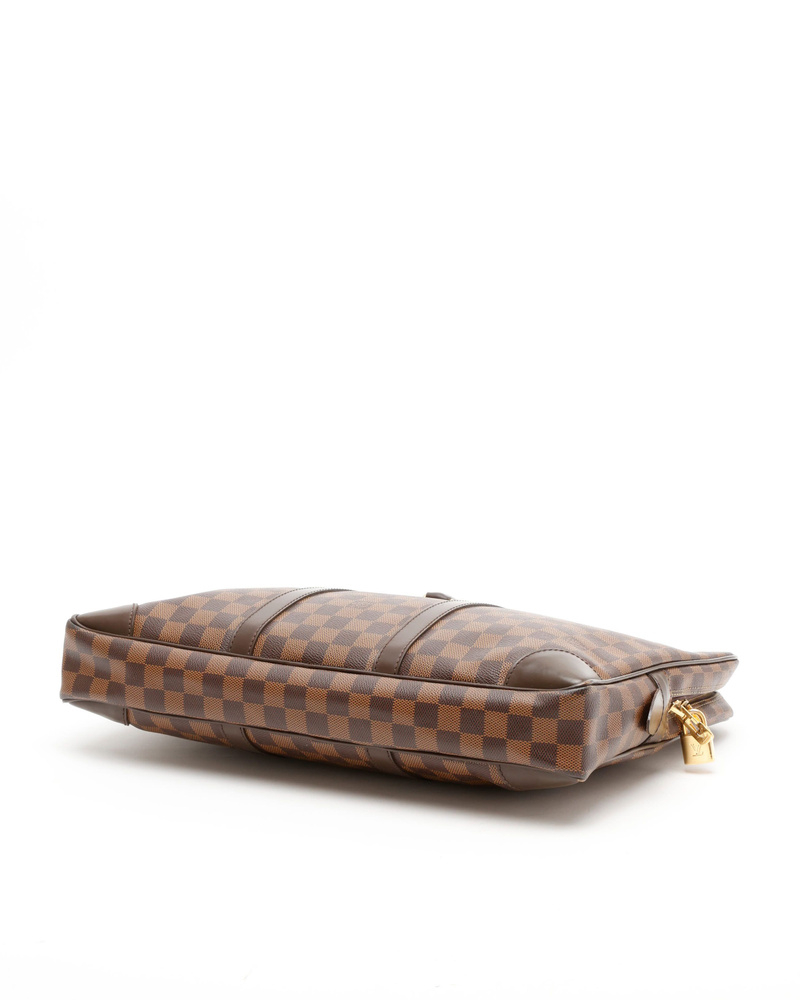 Louis Vuitton Damier Ebene Porte Documents Voyages Bag