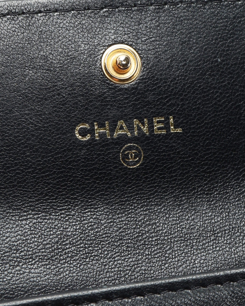 Chanel Flap Card Holder