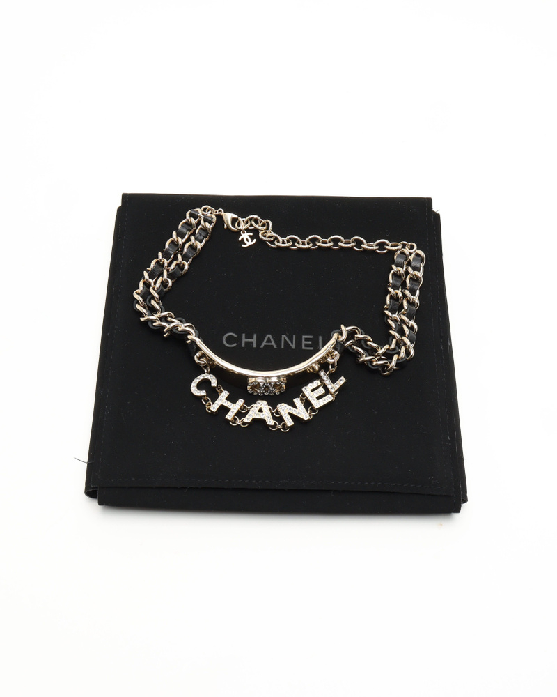 Chanel Coco Mark Rhinestone Choker