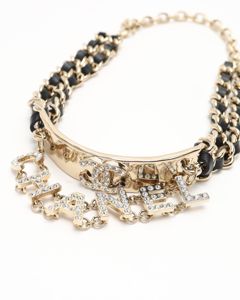 Chanel Coco Mark Rhinestone Choker