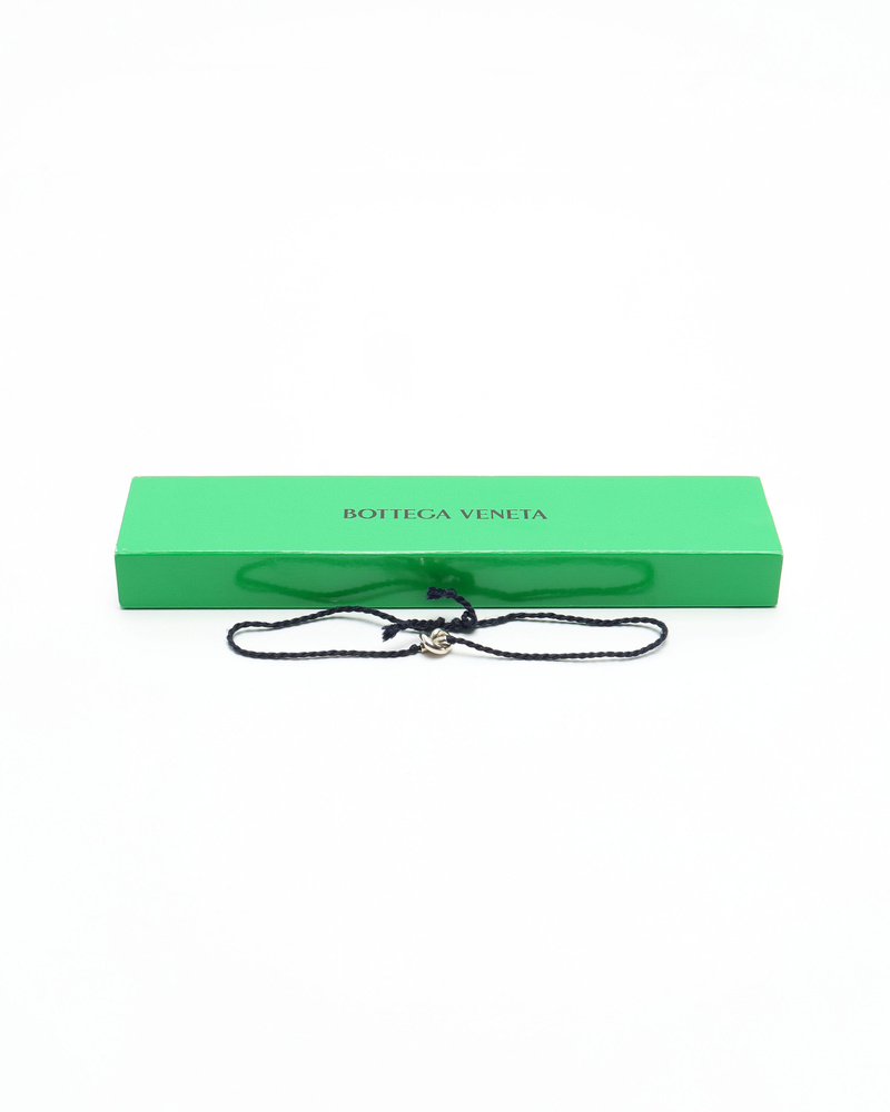 Bottega Veneta Friendship Silver Bracelet