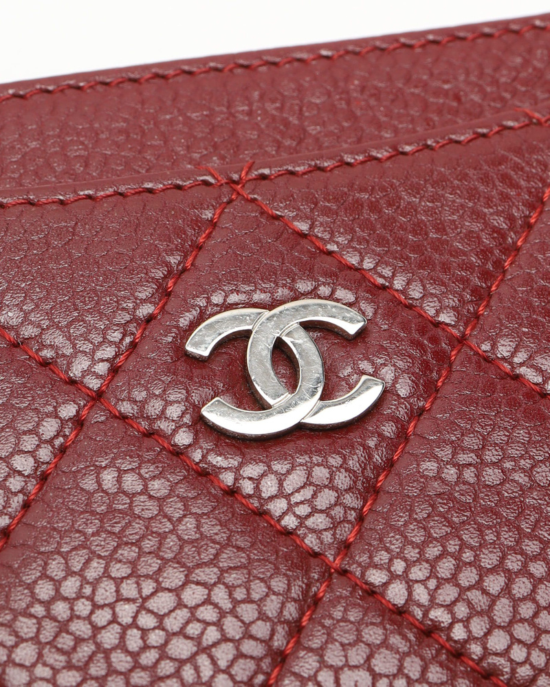 Chanel Coco Mark Matelasse Card Holder