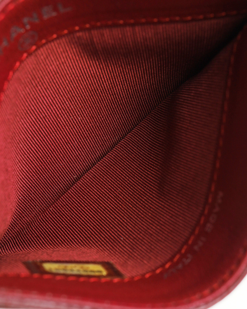 Chanel Coco Mark Matelasse Card Holder