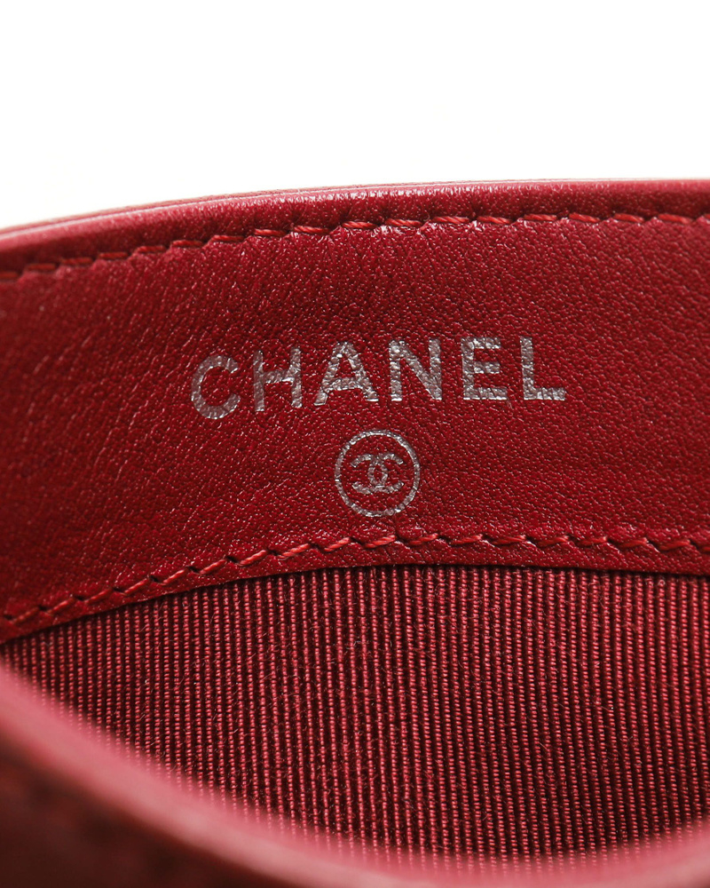 Chanel Coco Mark Matelasse Card Holder