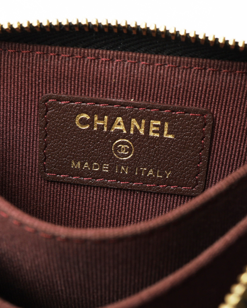 Chanel Zip Around Card Holder