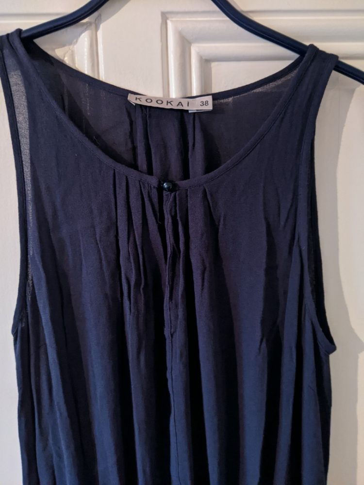 Kookai Navy sequin dress 36