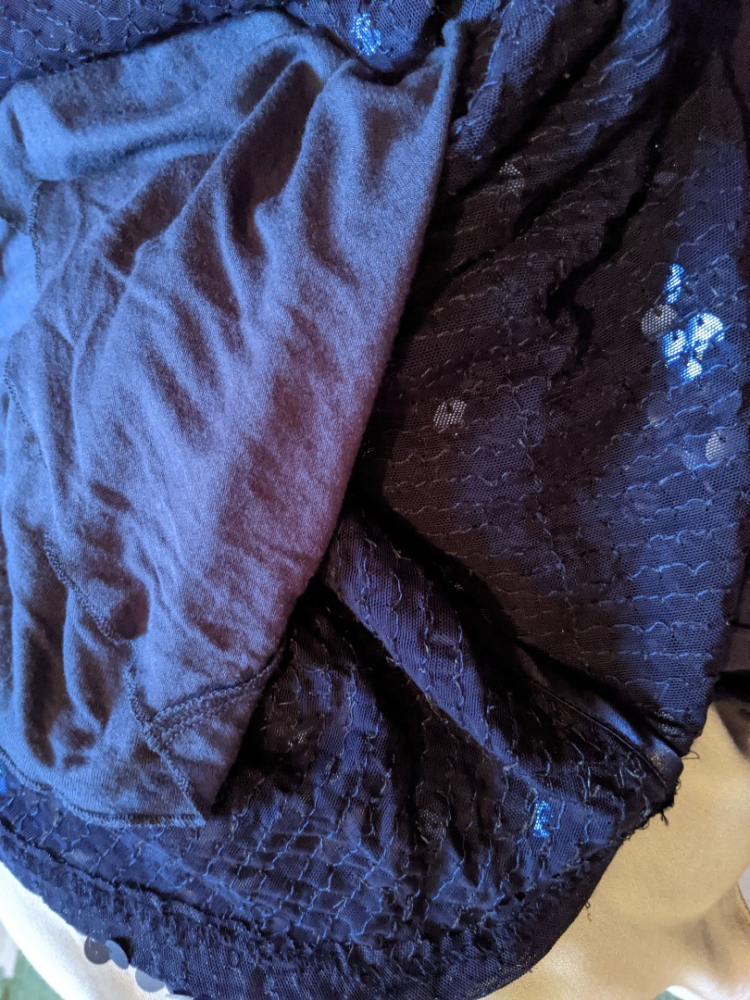 Kookai Navy sequin dress 36