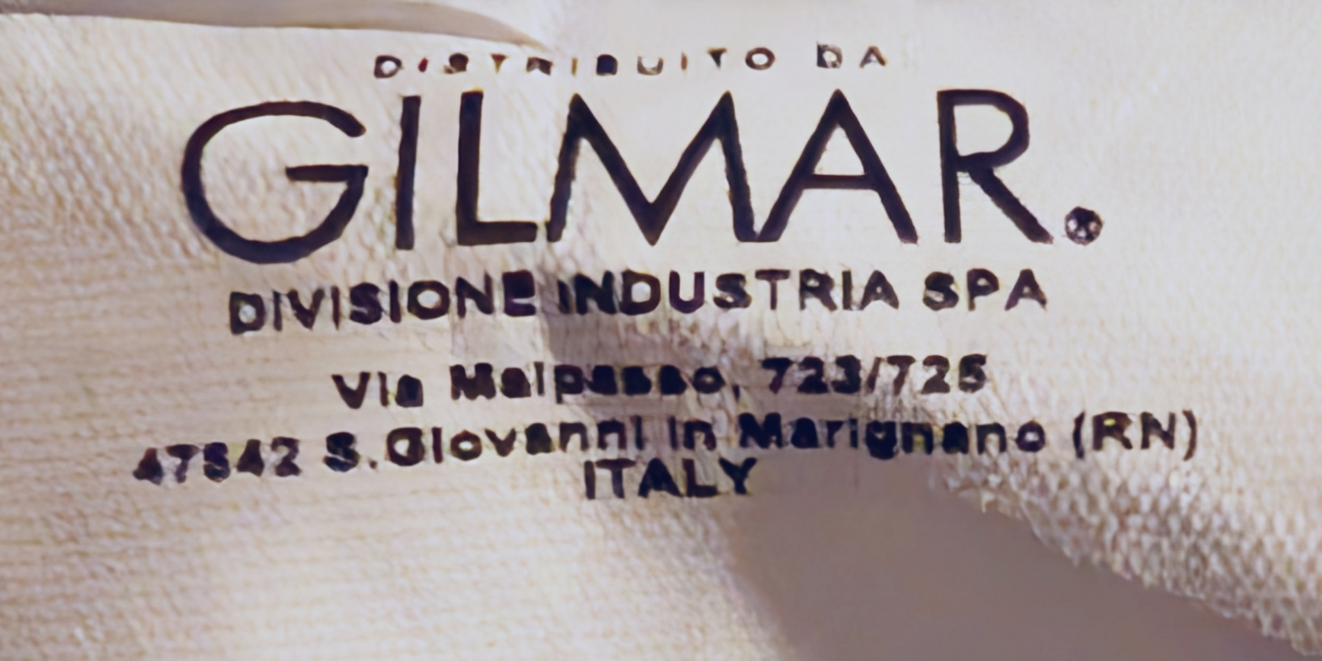 Gilmar Long asymmetrical skirt 100% silk 38