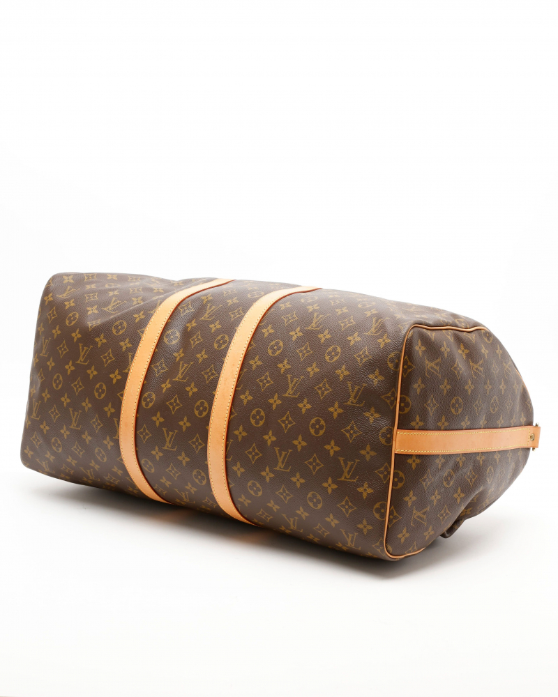 Louis Vuitton Monogram Keepall Bandoulière 55 Weekend Bag