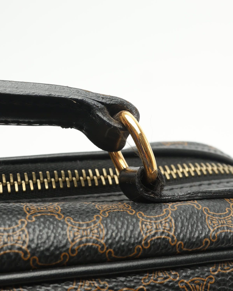 Celine Céline Macadam Satchel Messenger Bag