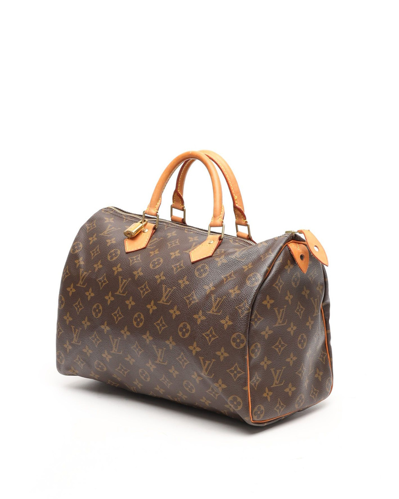 Louis Vuitton Monogram Speedy 35 Bag