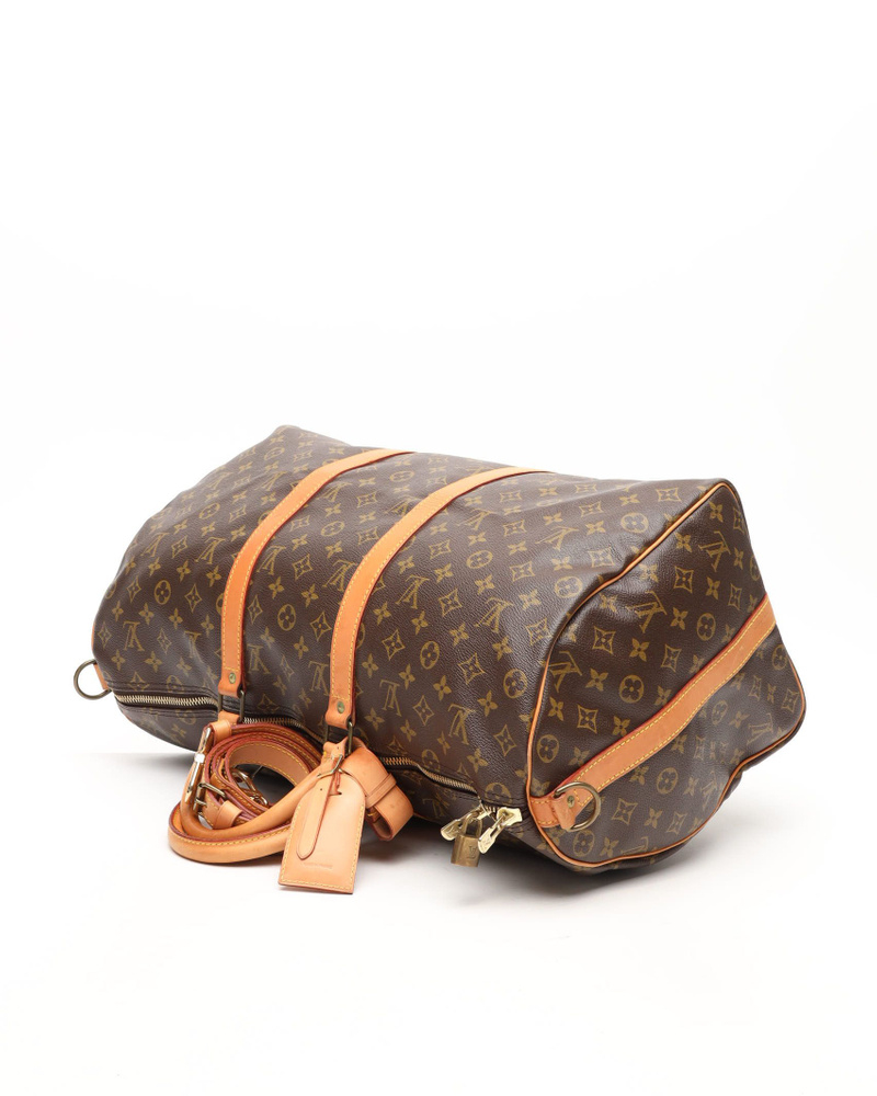 Louis Vuitton Monogram Keepall Bandoulière 50 Weekend Bag