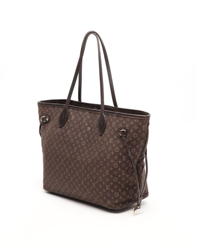 Louis Vuitton Neverfull Idylle Monogram Mini Lin MM Tote Bag