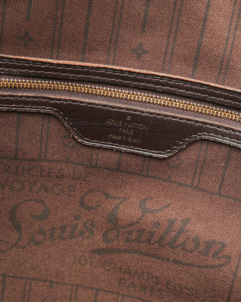 Louis Vuitton Neverfull Idylle Monogram Mini Lin MM Tote Bag