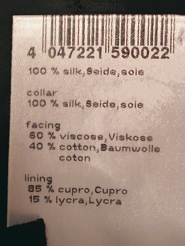 Marc Cain Robe soyeuse au sublime imprimé 34-36