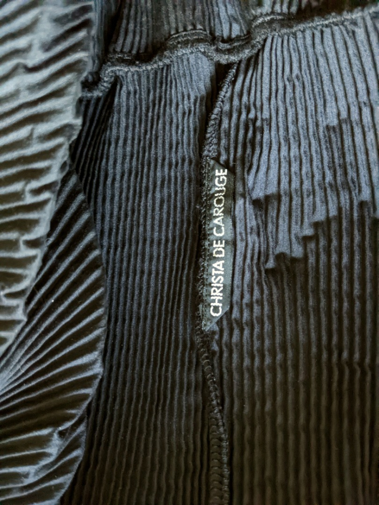 Christa de Carouge Lagenlook pleated dress XL-XXL