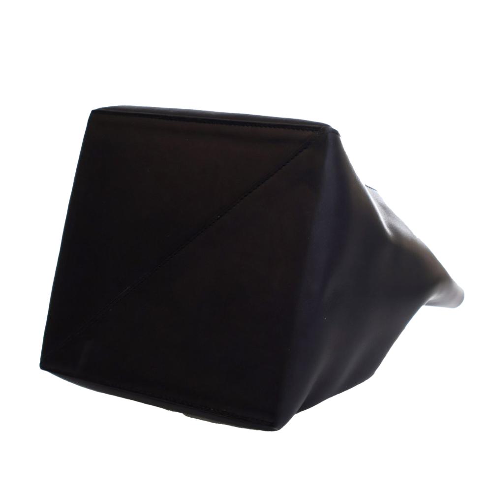 Hermès AB Hermès Black with Orange Calf Leather Evercolor and Swift Licol 17 France