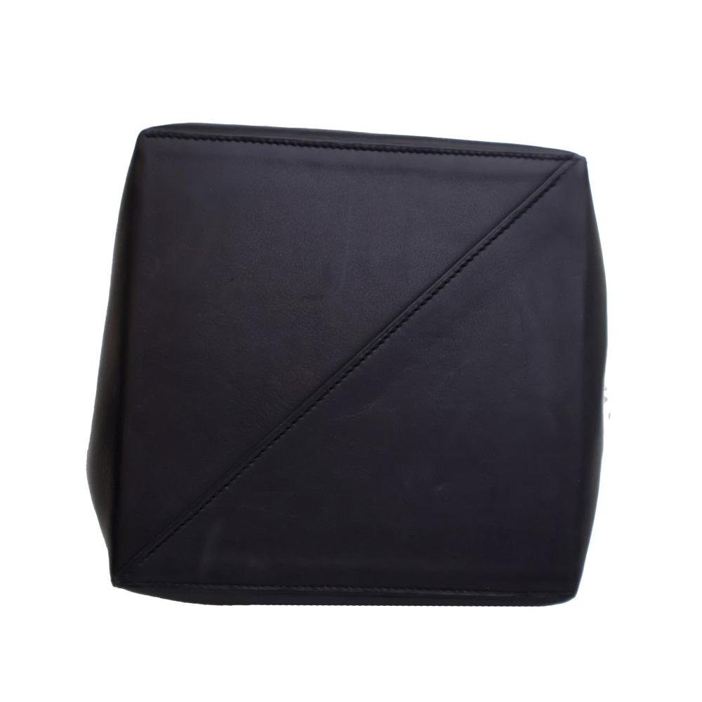 Hermès AB Hermès Black with Orange Calf Leather Evercolor and Swift Licol 17 France