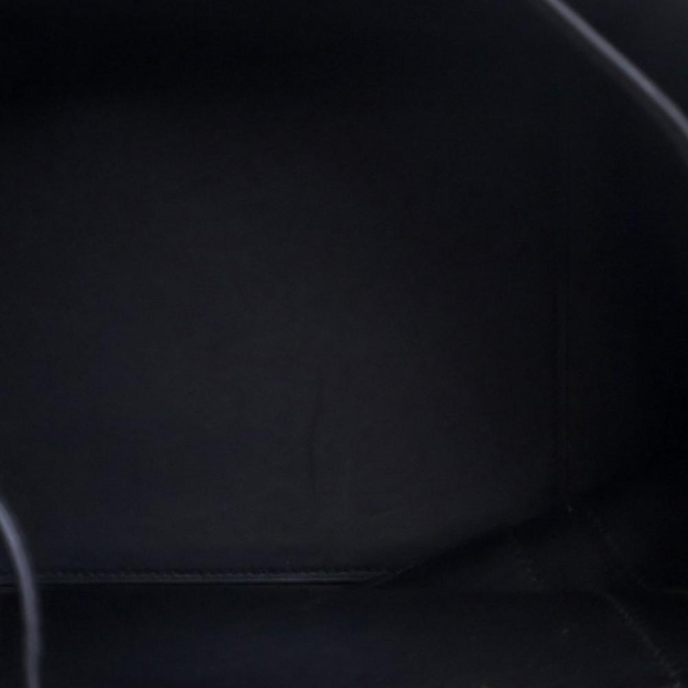 Hermès AB Hermès Black with Orange Calf Leather Evercolor and Swift Licol 17 France