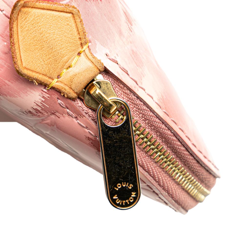 Louis Vuitton B Louis Vuitton Pink Vernis Leather Leather Monogram Vernis Ikat Cosmetic Pouch Spain