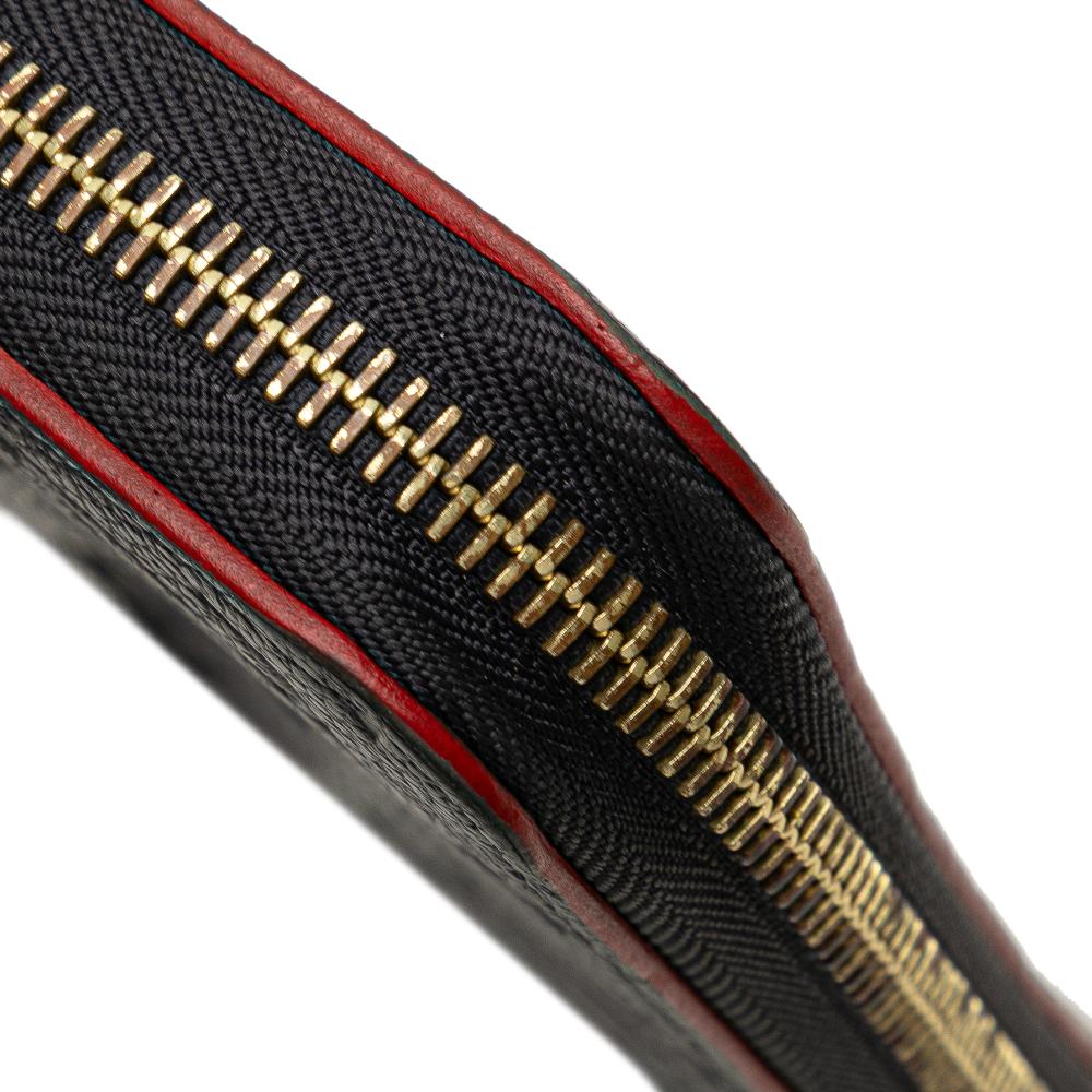 Louis Vuitton B Louis Vuitton Blue Navy Monogram Empreinte Leather Zippy Long Wallet France