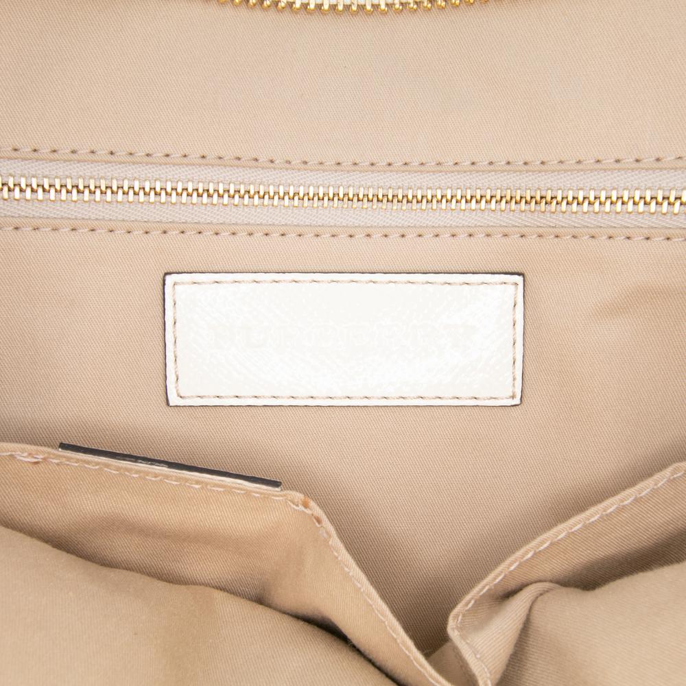 Burberry B Burberry Brown Beige Coated Canvas Fabric Haymarket Check Minford Portrait Satchel Italy