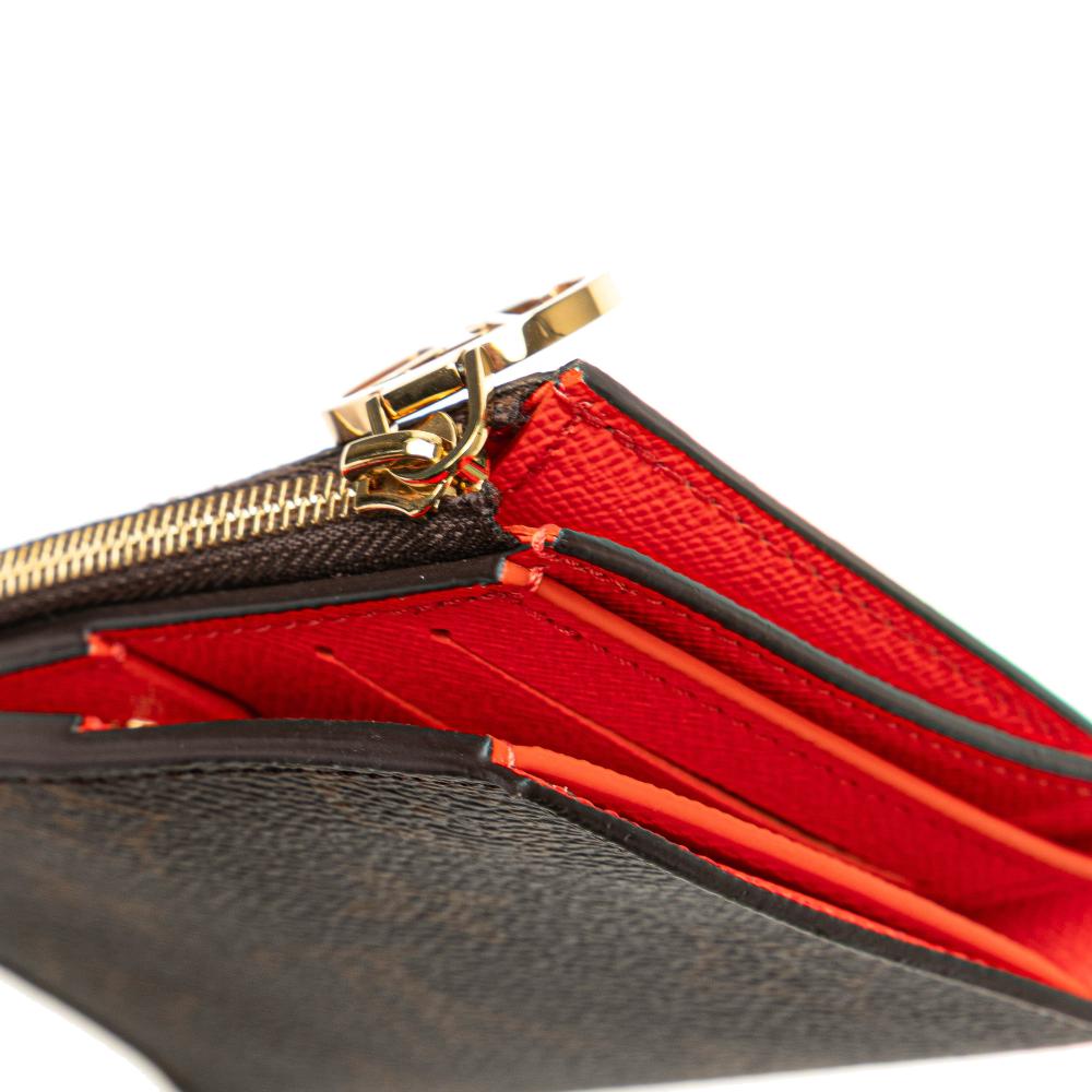 Louis Vuitton AB Louis Vuitton Brown Monogram Canvas Canvas Monogram Lisa Small Wallet France