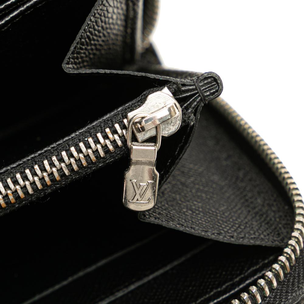 Louis Vuitton B Louis Vuitton Black Epi Leather Leather Epi Zippy Long Wallet Spain