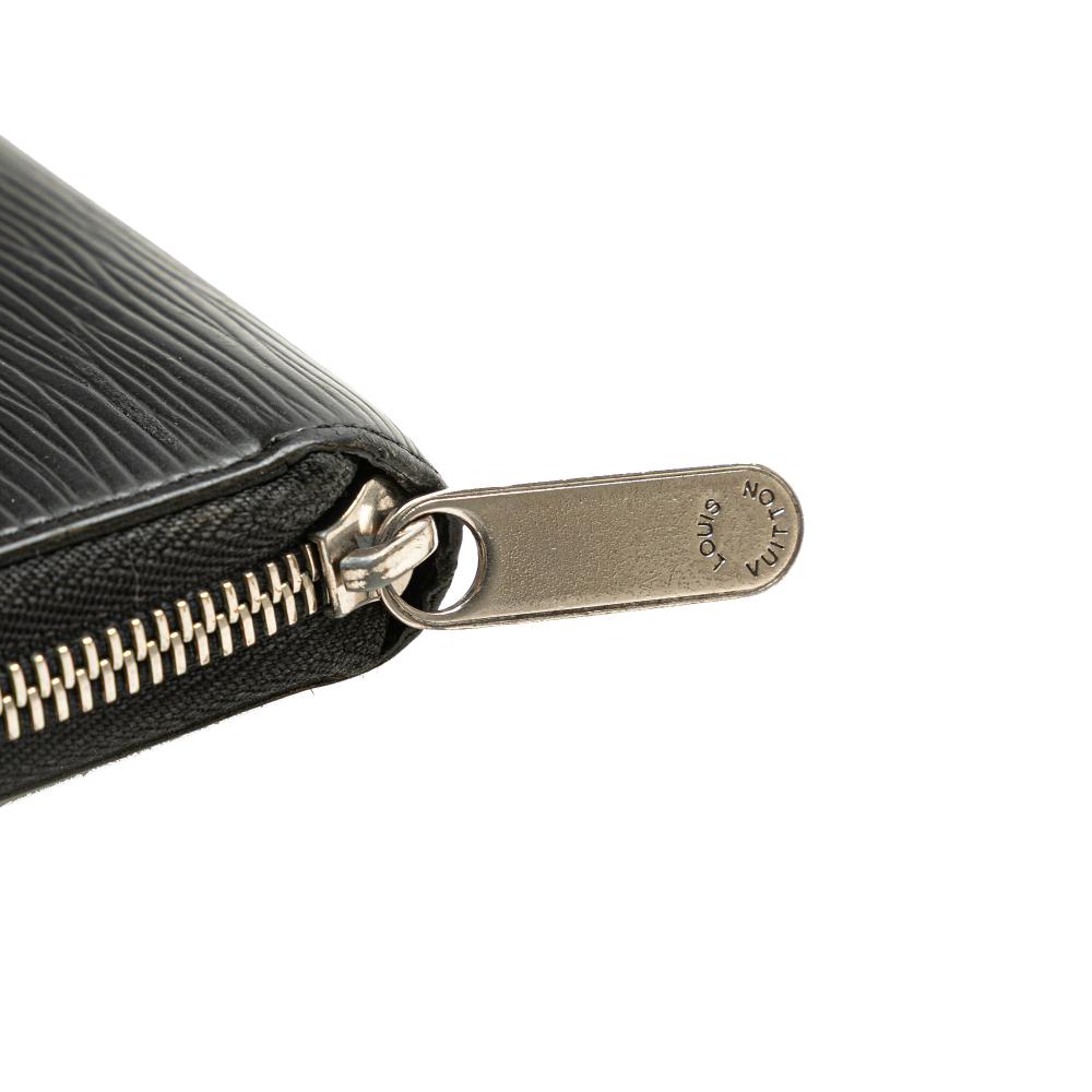 Louis Vuitton B Louis Vuitton Black Epi Leather Leather Epi Zippy Long Wallet Spain