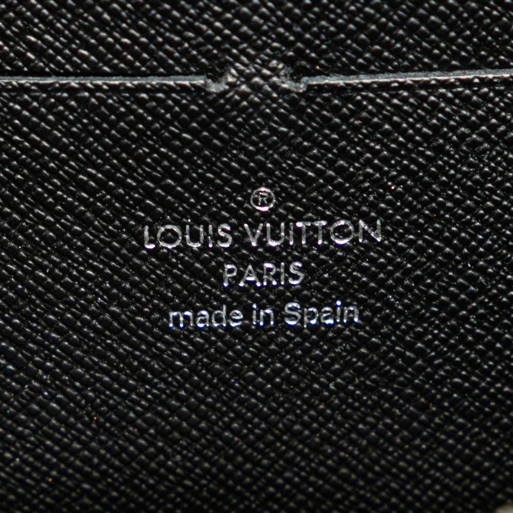 Louis Vuitton B Louis Vuitton Black Epi Leather Leather Epi Zippy Long Wallet Spain