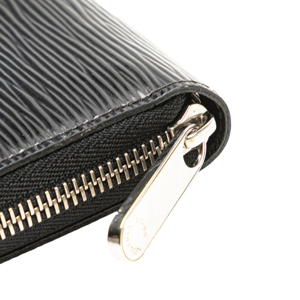 Louis Vuitton B Louis Vuitton Black Epi Leather Leather Epi Zippy Long Wallet Spain