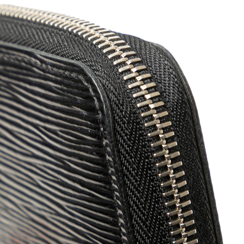 Louis Vuitton B Louis Vuitton Black Epi Leather Leather Epi Zippy Long Wallet Spain