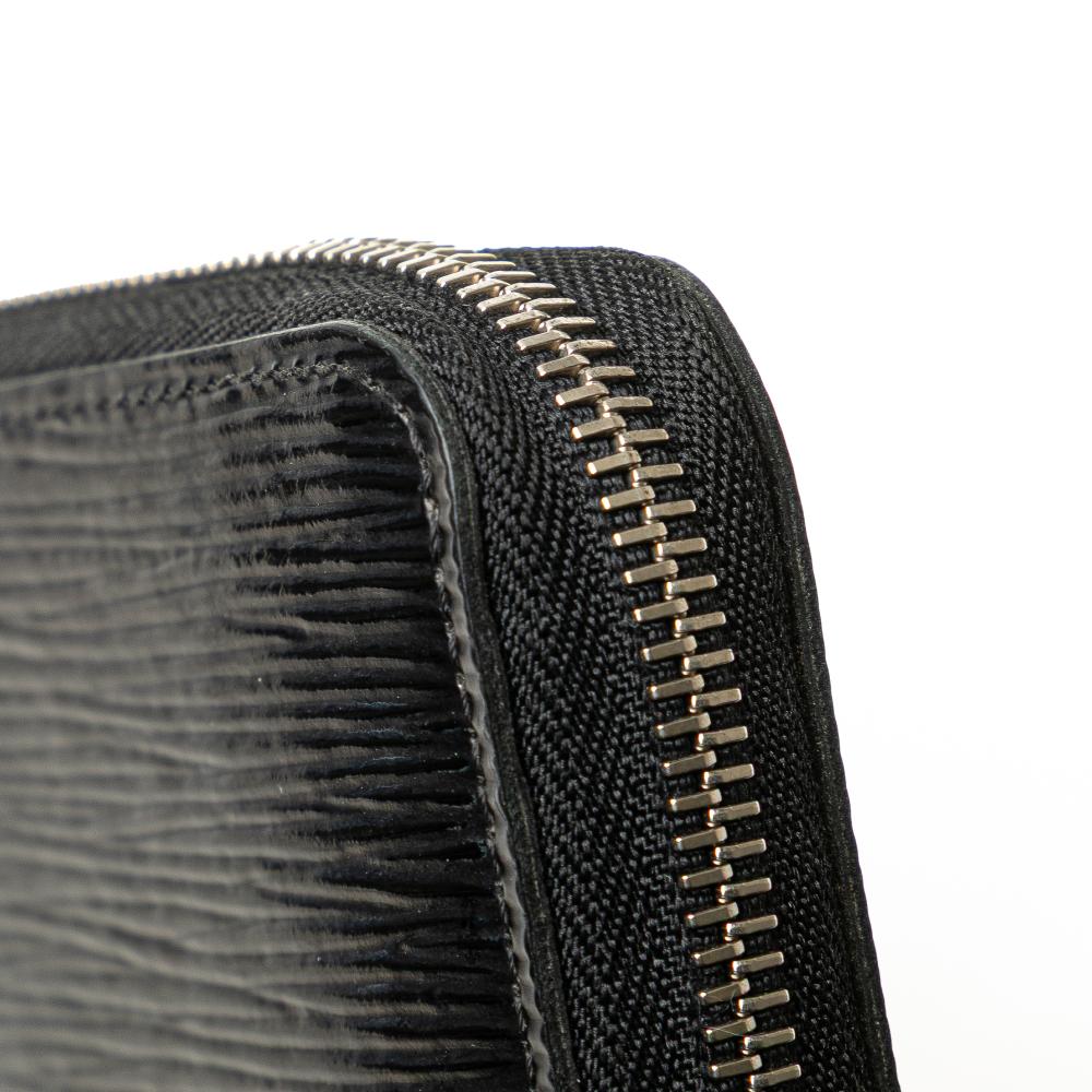 Louis Vuitton B Louis Vuitton Black Epi Leather Leather Epi Zippy Long Wallet Spain