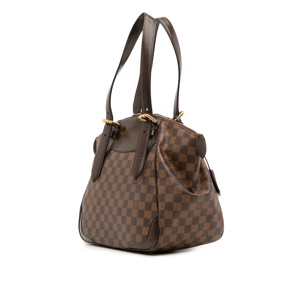 Louis Vuitton B Louis Vuitton Brown Damier Canvas Canvas Damier Ebene Verona MM France