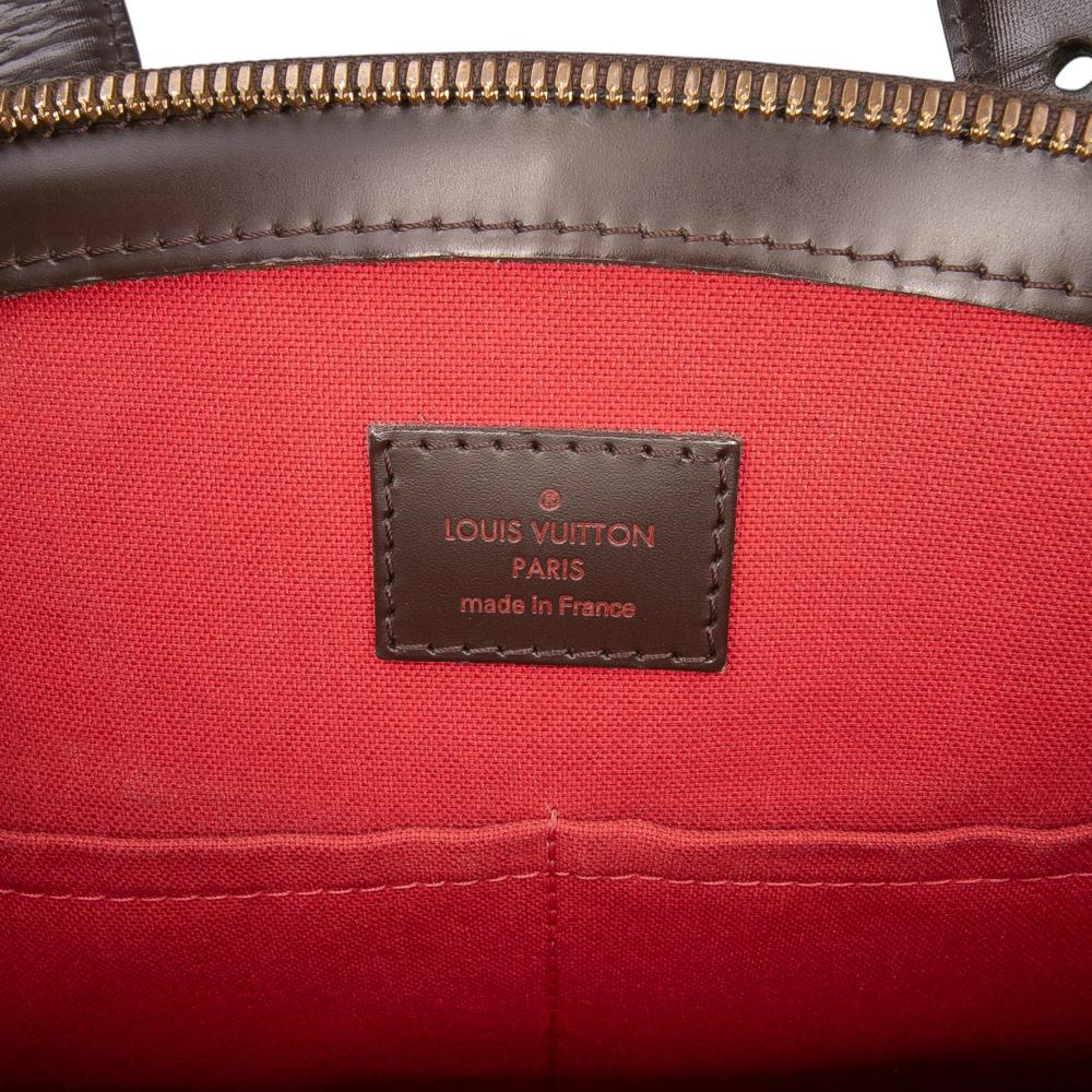 Louis Vuitton B Louis Vuitton Brown Damier Canvas Canvas Damier Ebene Verona MM France