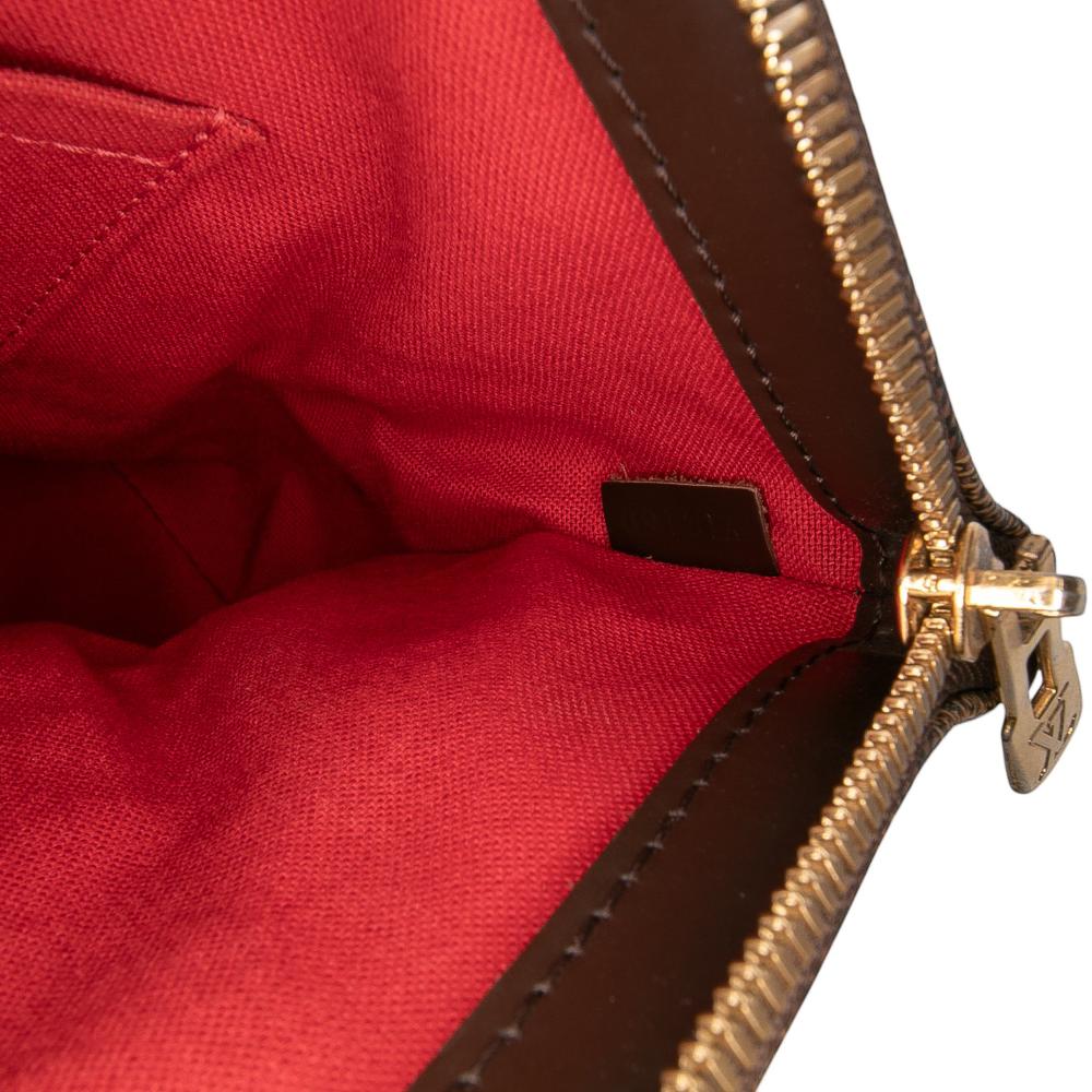 Louis Vuitton B Louis Vuitton Brown Damier Canvas Canvas Damier Ebene Verona MM France