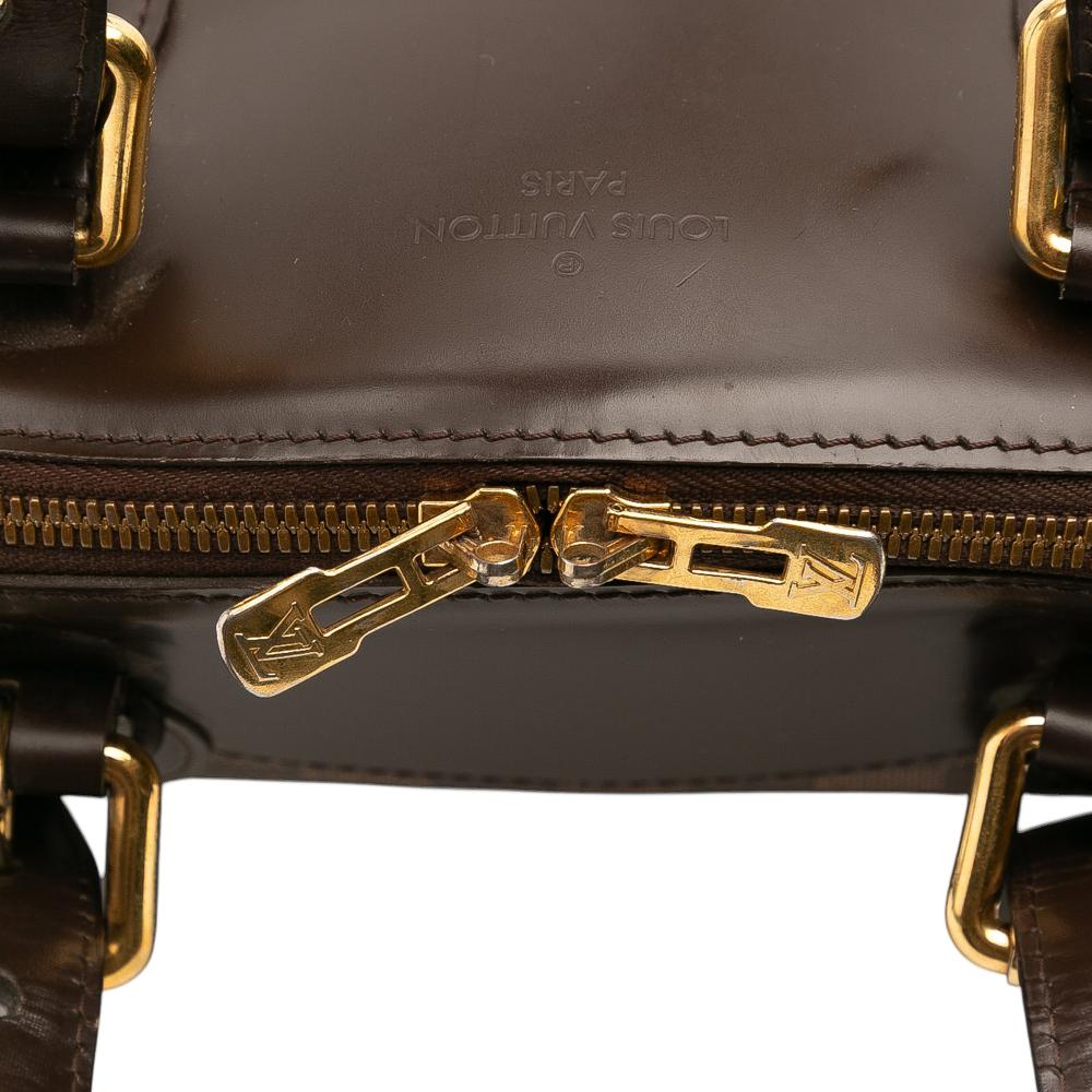 Louis Vuitton B Louis Vuitton Brown Damier Canvas Canvas Damier Ebene Verona MM France