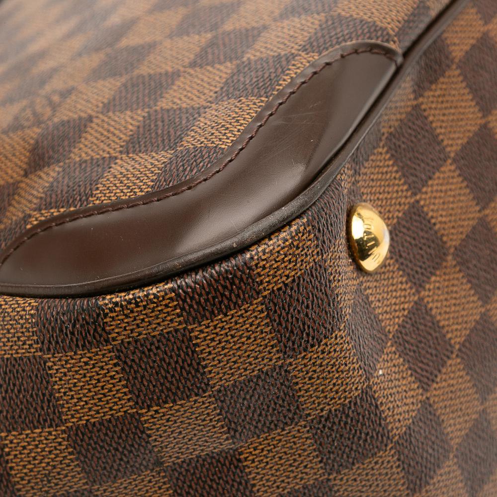 Louis Vuitton B Louis Vuitton Brown Damier Canvas Canvas Damier Ebene Verona MM France