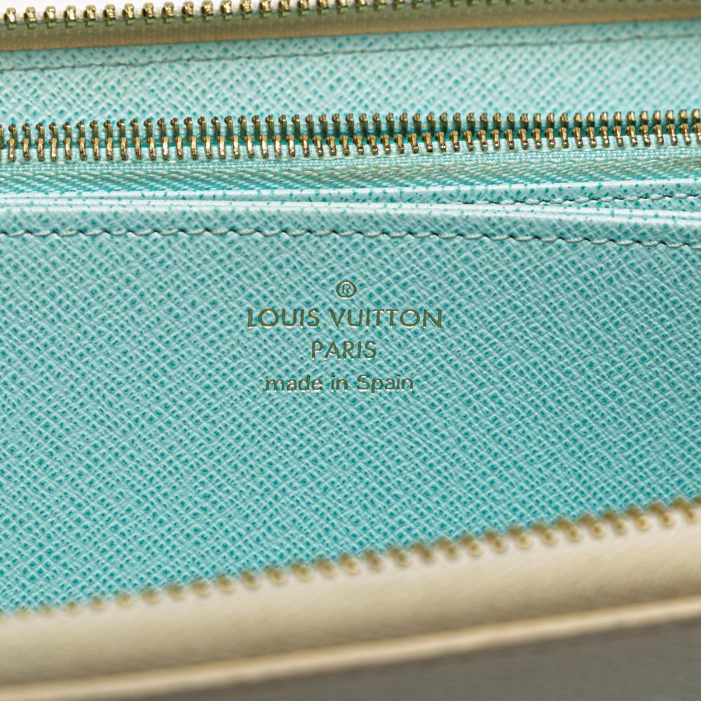 Louis Vuitton B Louis Vuitton Blue Light Blue Monogram Canvas Canvas Monogram Giant By The Pool Zippy Wallet Spain