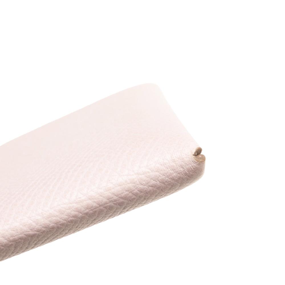 Hermès B Hermès Pink Light Pink Calf Leather Epsom Calvi Card Holder France
