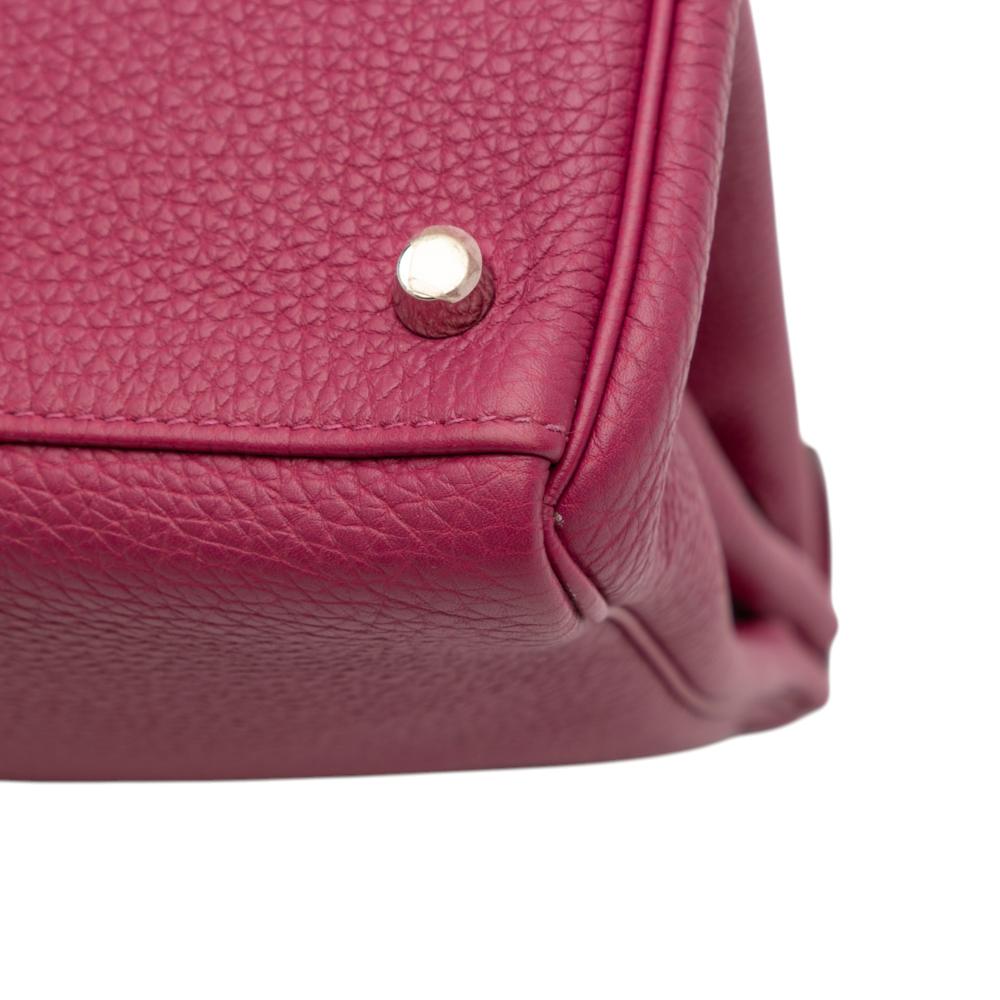 Hermès AB Hermès Purple Magenta Calf Leather Togo Kelly II Retourne 32 France