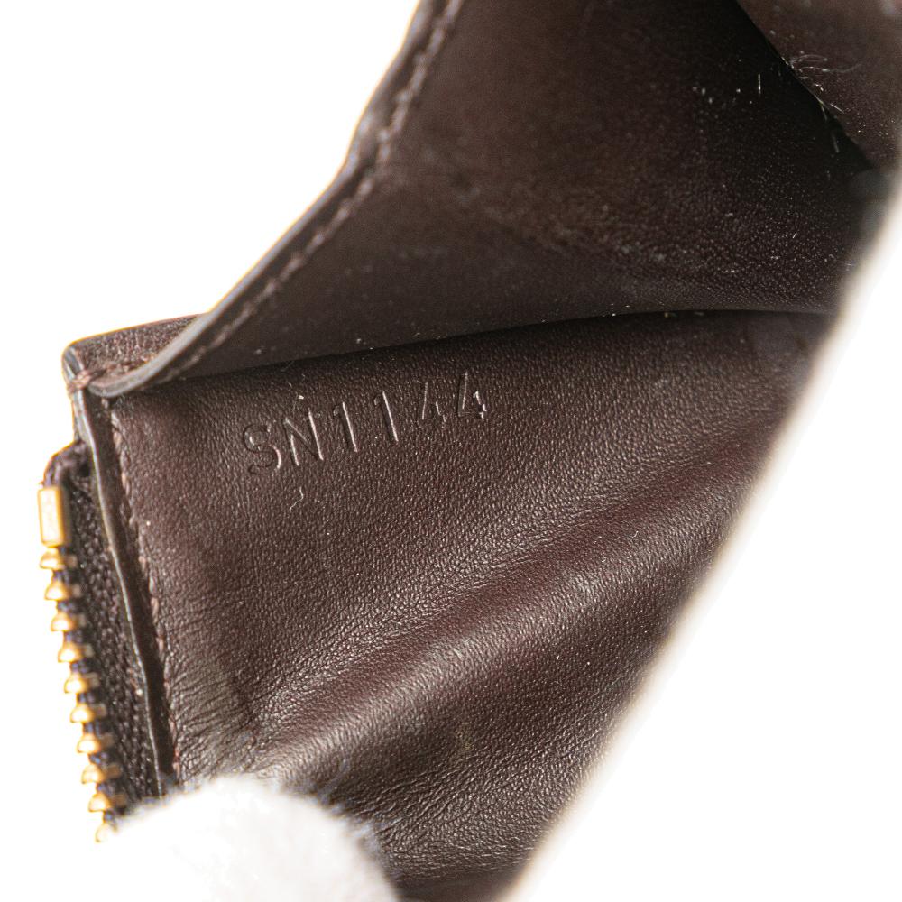 Louis Vuitton B Louis Vuitton Purple Vernis Leather Leather Monogram Vernis Key Pouch France