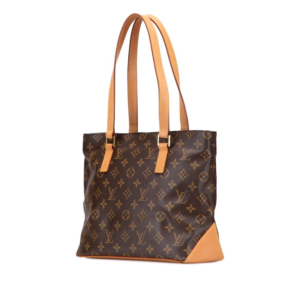 Louis Vuitton B Louis Vuitton Brown Monogram Canvas Fabric Monogram Cabas Piano France