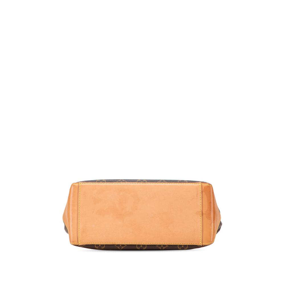 Louis Vuitton B Louis Vuitton Brown Monogram Canvas Fabric Monogram Cabas Piano France