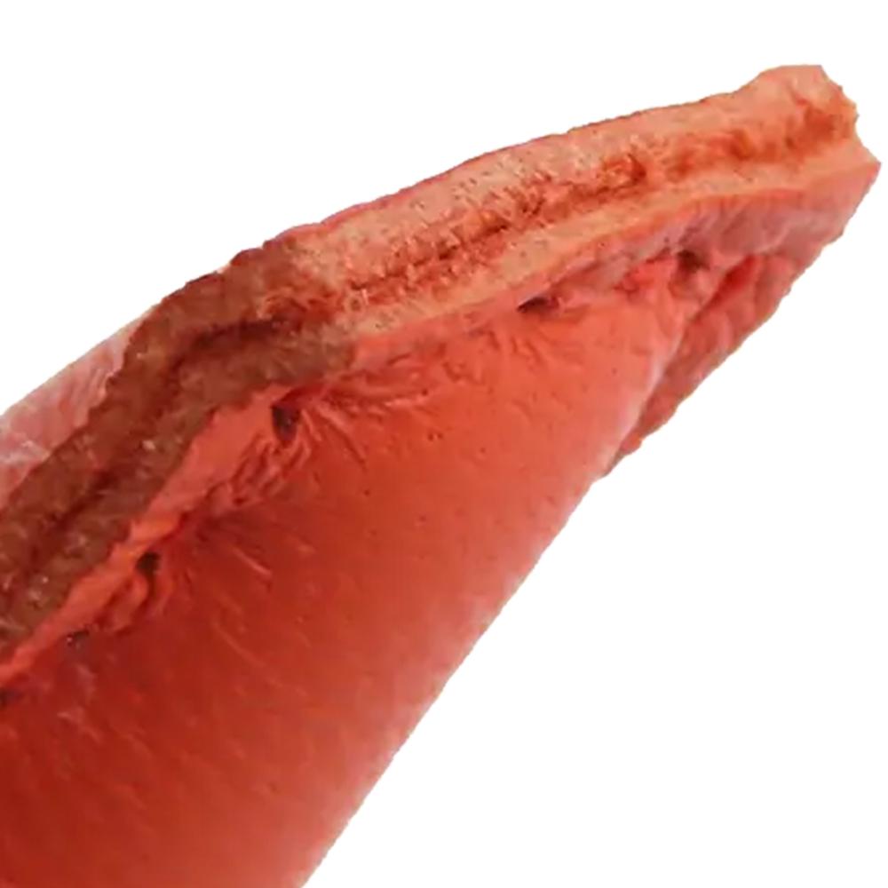 Hermès Orange Dark Orange Lambskin Leather Leather Milo Lambskin GriGri Rodeo Bag Charm PM France