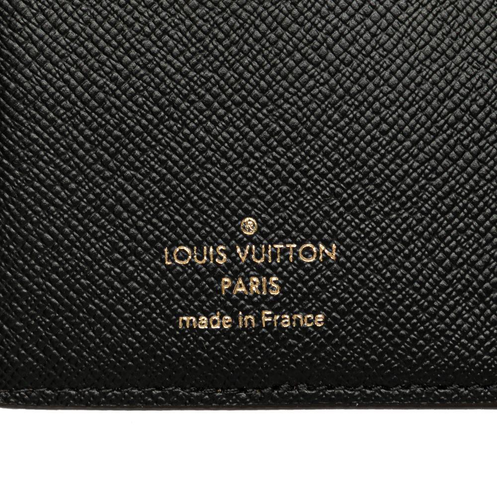 Louis Vuitton AB Louis Vuitton Brown Monogram Canvas Fabric Monogram Giant Reverse Juliette Wallet France