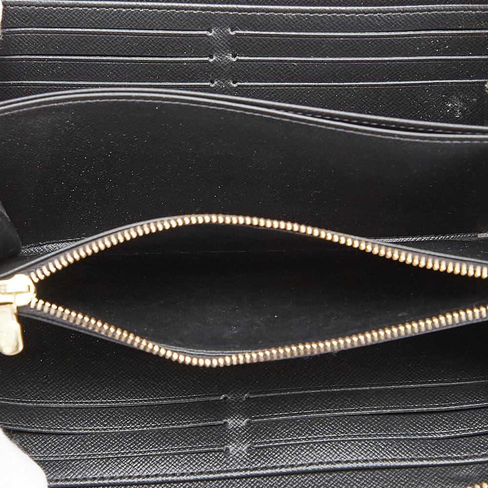 Louis Vuitton B Louis Vuitton Brown Monogram Canvas Fabric Monogram Giant Reverse Zippy Wallet France