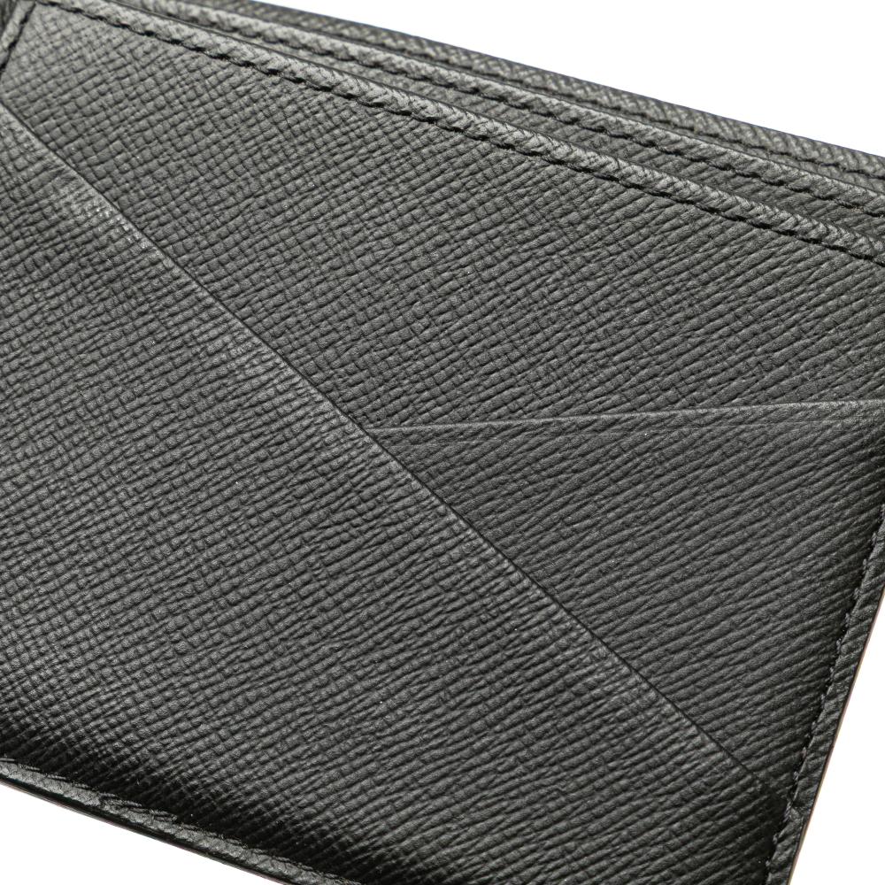 Louis Vuitton AB Louis Vuitton Black Monogram Canvas Fabric Monogram Eclipse Multiple Wallet France